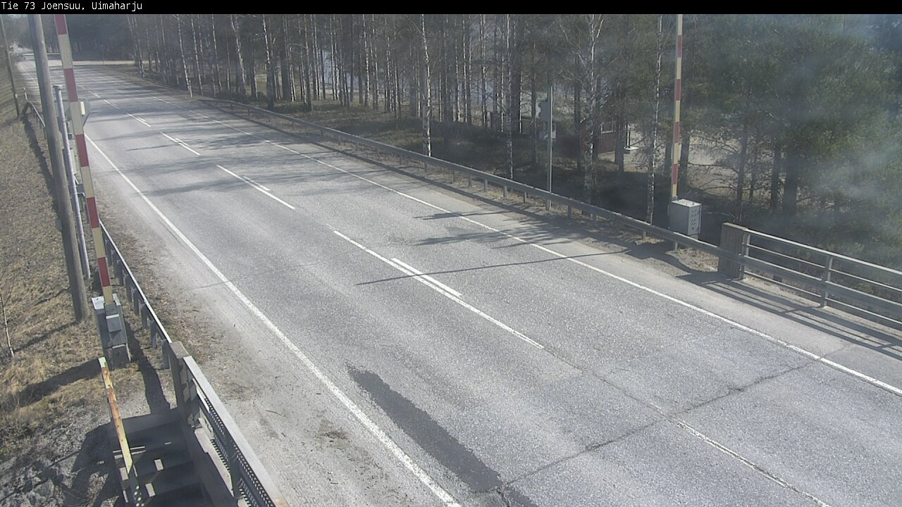 Weather Camera Image Väg 73 Eno, Uimaharju, Joensuu, Pohjois-Karjala