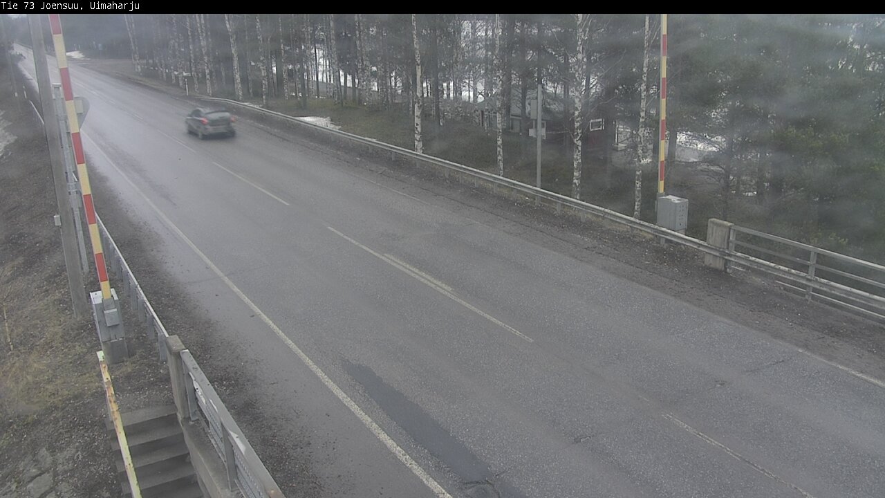 Weather Camera Image Road 73 Eno, Uimaharju, Joensuu, Pohjois-Karjala