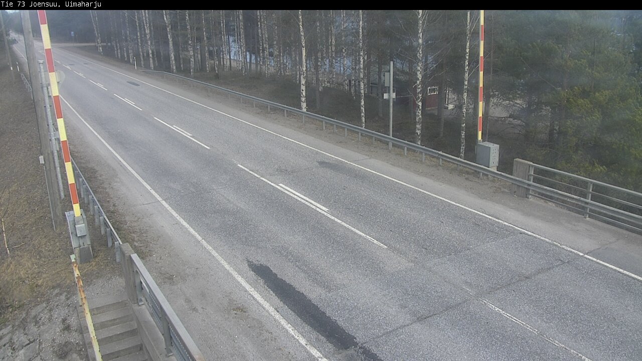 Weather Camera Image Väg 73 Eno, Uimaharju, Joensuu, Pohjois-Karjala