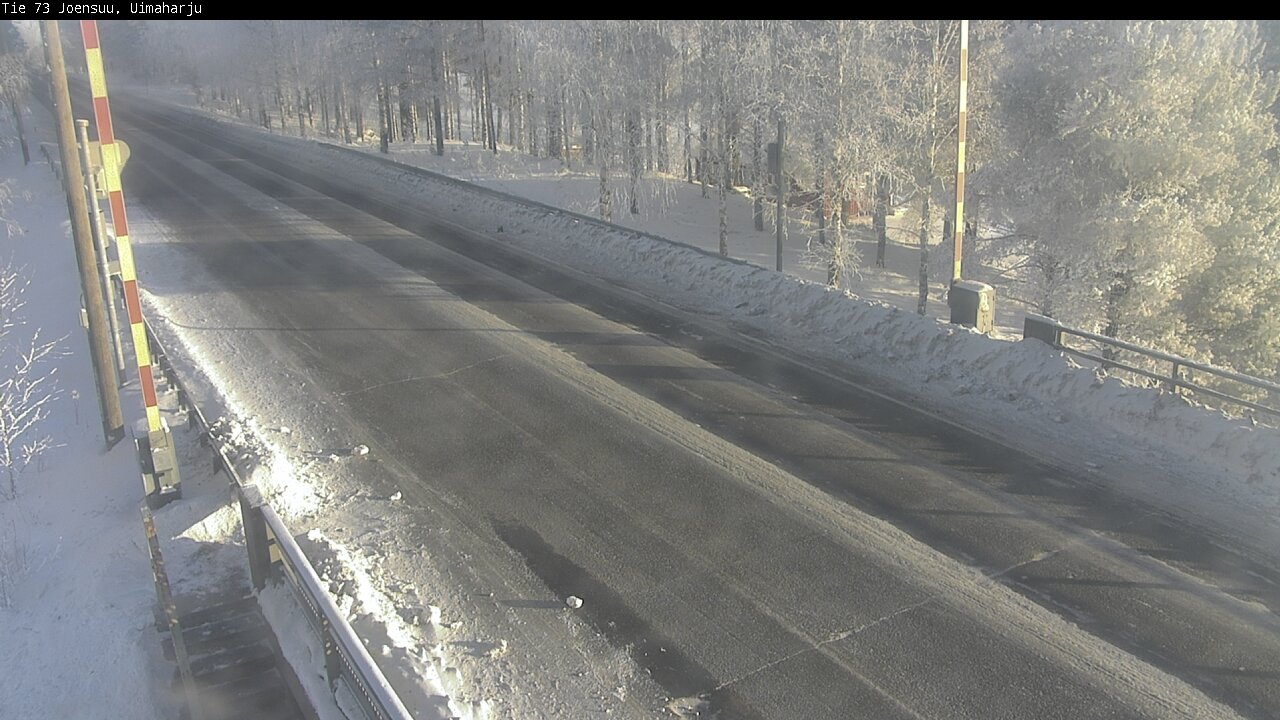 Weather Camera Image Road 73 Eno, Uimaharju, Joensuu, Pohjois-Karjala