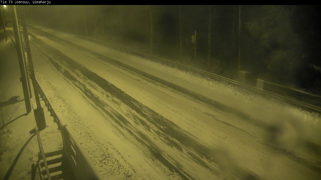 Weather Camera Image Väg 73 Eno, Uimaharju, Joensuu, Pohjois-Karjala