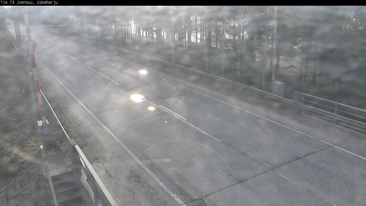 Weather Camera Image Väg 73 Eno, Uimaharju, Joensuu, Pohjois-Karjala