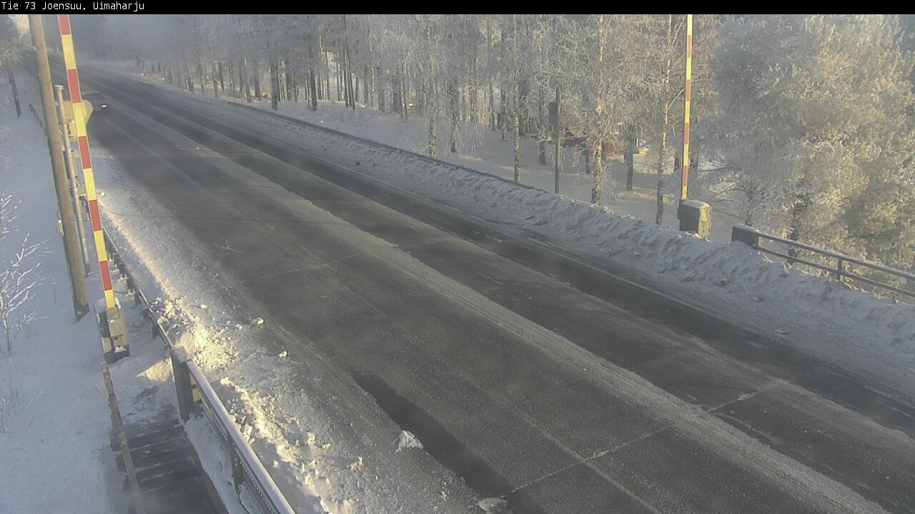Weather Camera Image Road 73 Eno, Uimaharju, Joensuu, Pohjois-Karjala