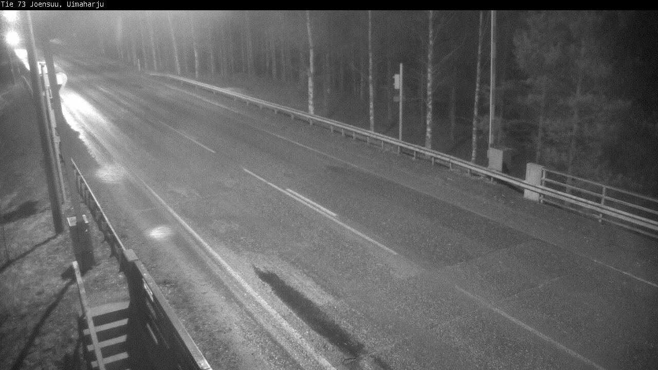 Weather Camera Image Väg 73 Eno, Uimaharju, Joensuu, Pohjois-Karjala