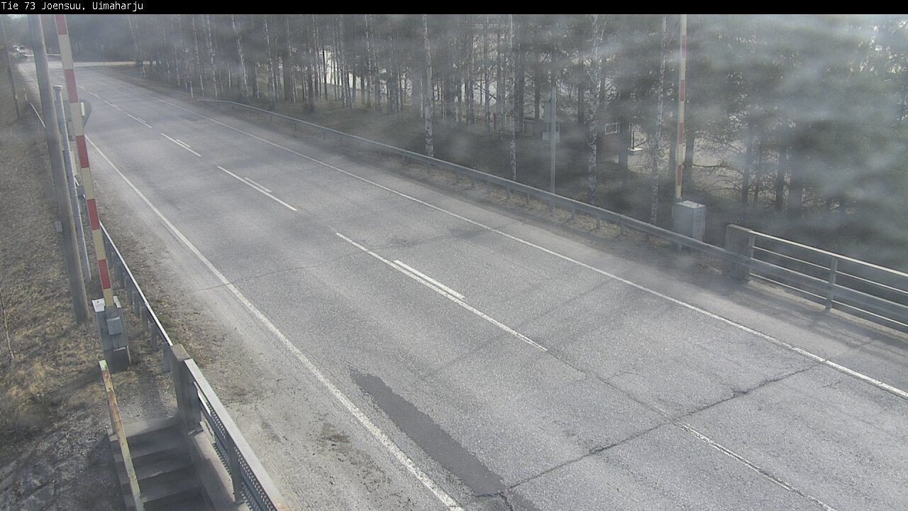 Weather Camera Image Väg 73 Eno, Uimaharju, Joensuu, Pohjois-Karjala