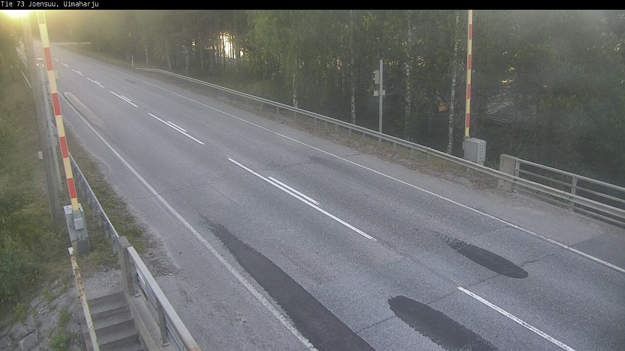 Kelikamerat Kuva Tie 73 Eno, Uimaharju, Joensuu, Pohjois-Karjala