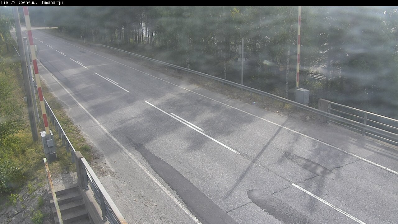 Weather Camera Image Road 73 Eno, Uimaharju, Joensuu, Pohjois-Karjala
