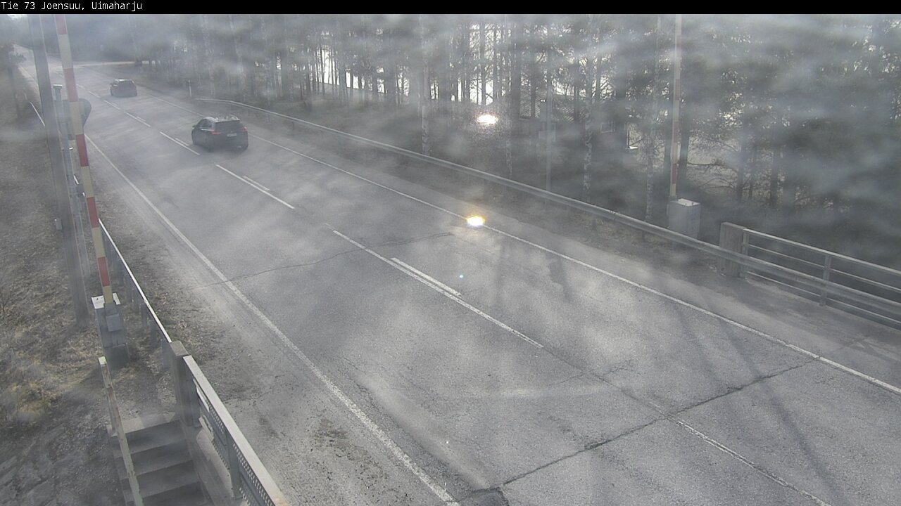 Weather Camera Image Väg 73 Eno, Uimaharju, Joensuu, Pohjois-Karjala