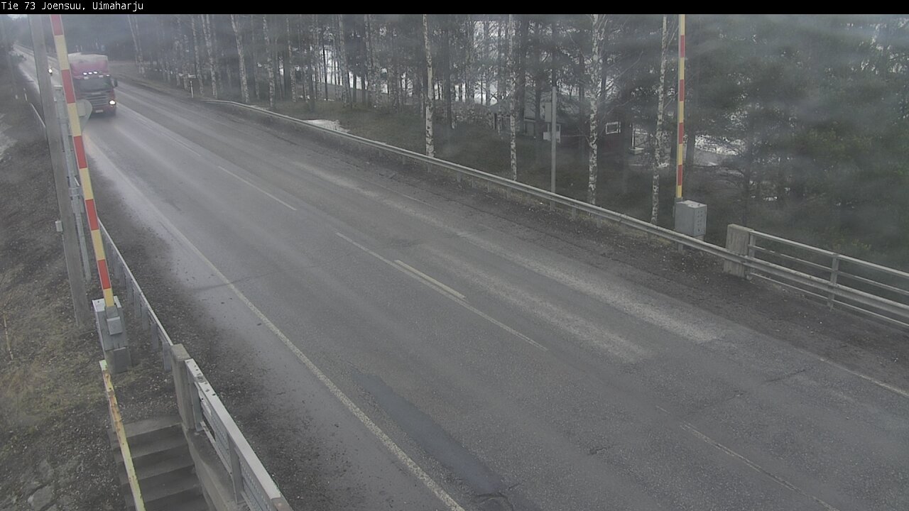 Weather Camera Image Road 73 Eno, Uimaharju, Joensuu, Pohjois-Karjala