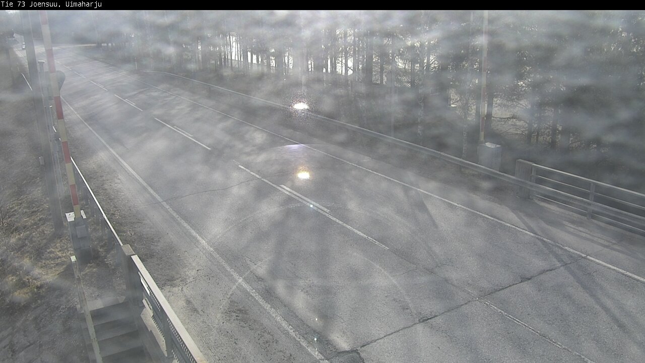Weather Camera Image Väg 73 Eno, Uimaharju, Joensuu, Pohjois-Karjala