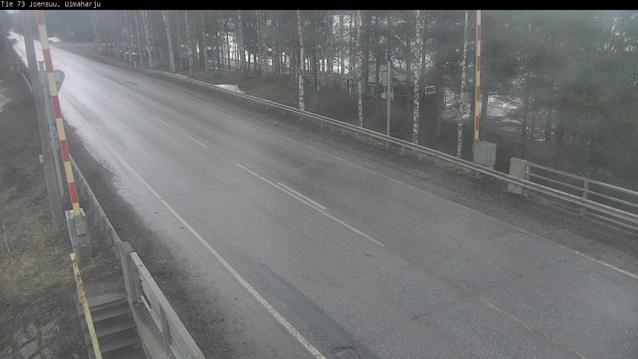 Weather Camera Image Väg 73 Eno, Uimaharju, Joensuu, Pohjois-Karjala
