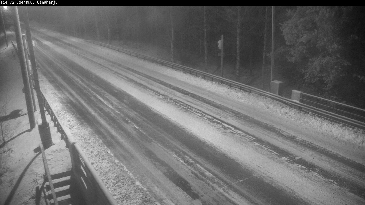 Weather Camera Image Väg 73 Eno, Uimaharju, Joensuu, Pohjois-Karjala