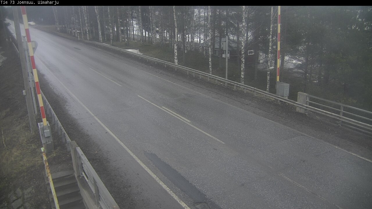 Weather Camera Image Väg 73 Eno, Uimaharju, Joensuu, Pohjois-Karjala