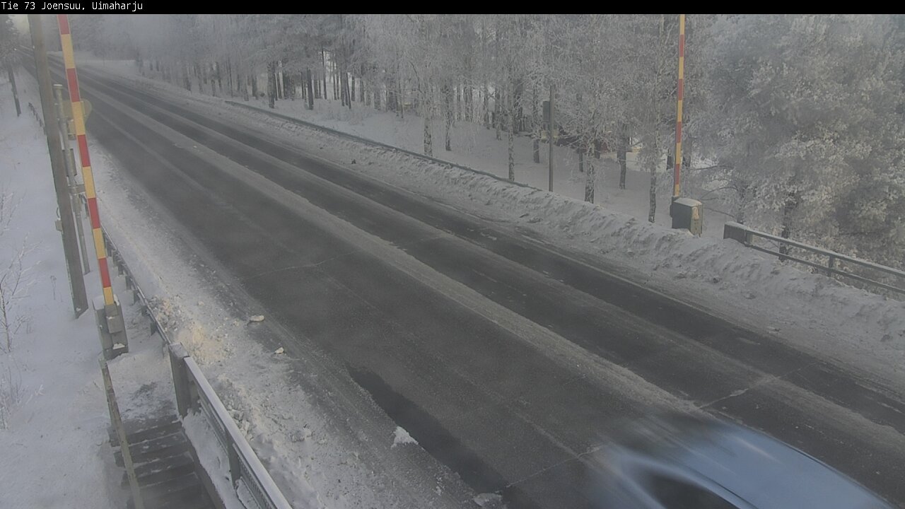 Weather Camera Image Road 73 Eno, Uimaharju, Joensuu, Pohjois-Karjala