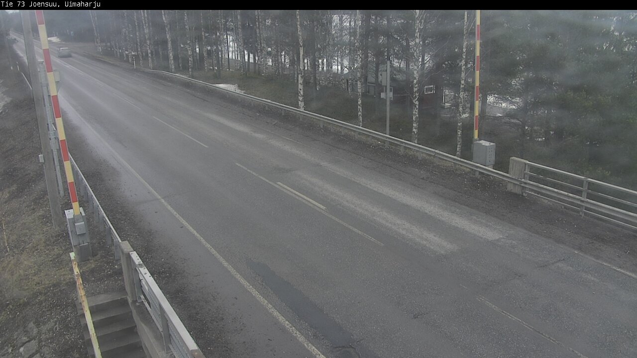 Weather Camera Image Road 73 Eno, Uimaharju, Joensuu, Pohjois-Karjala