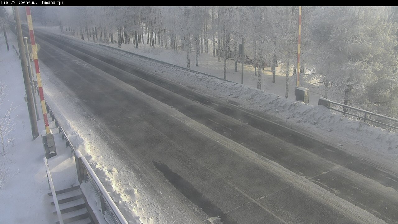 Weather Camera Image Road 73 Eno, Uimaharju, Joensuu, Pohjois-Karjala