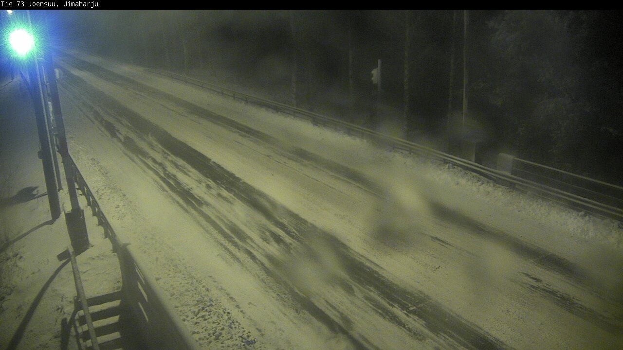 Weather Camera Image Väg 73 Eno, Uimaharju, Joensuu, Pohjois-Karjala