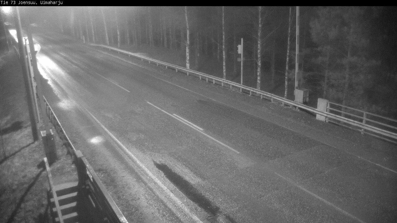 Weather Camera Image Väg 73 Eno, Uimaharju, Joensuu, Pohjois-Karjala