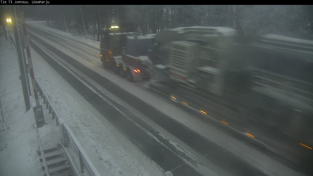 Weather Camera Image Väg 73 Eno, Uimaharju, Joensuu, Pohjois-Karjala