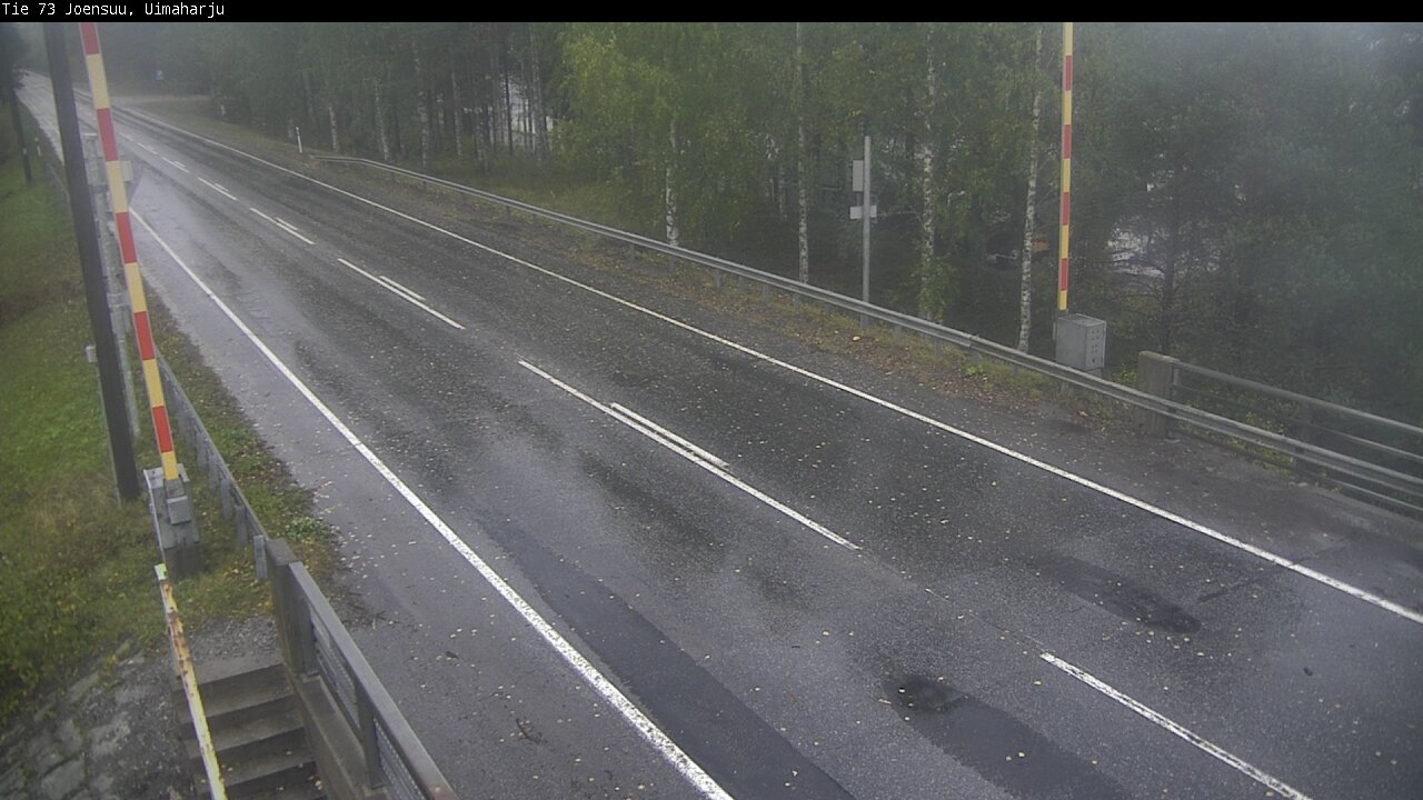 Weather Camera Image Road 73 Eno, Uimaharju, Joensuu, Pohjois-Karjala