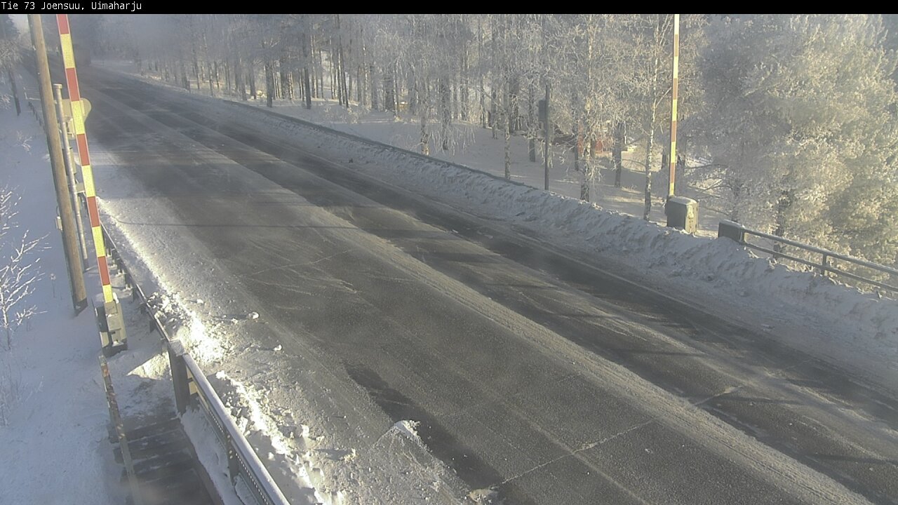 Weather Camera Image Road 73 Eno, Uimaharju, Joensuu, Pohjois-Karjala