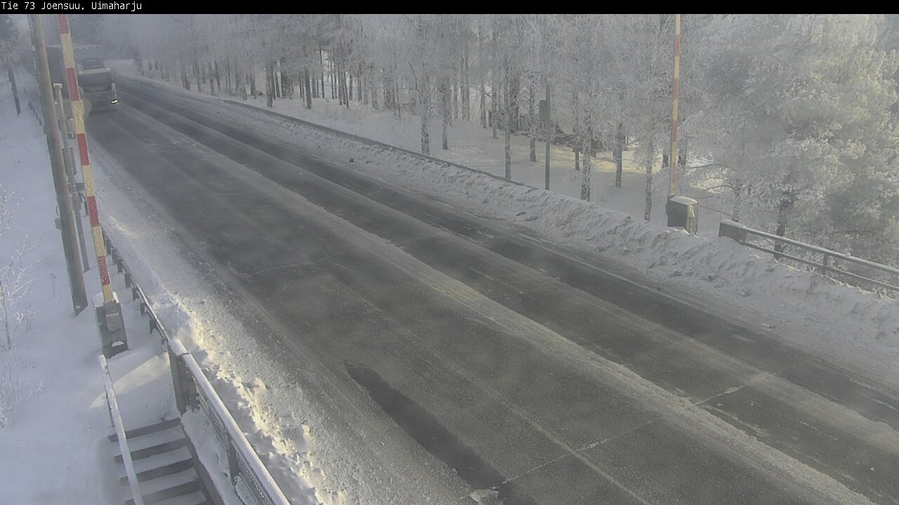Weather Camera Image Road 73 Eno, Uimaharju, Joensuu, Pohjois-Karjala