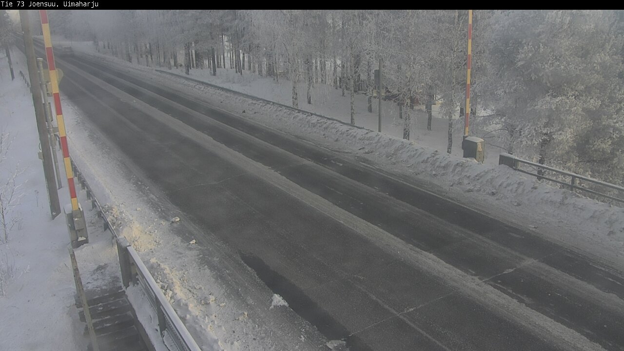 Weather Camera Image Road 73 Eno, Uimaharju, Joensuu, Pohjois-Karjala