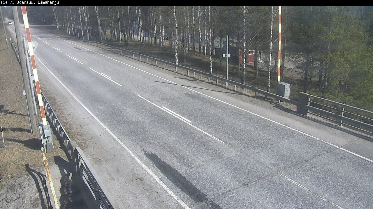 Weather Camera Image Väg 73 Eno, Uimaharju, Joensuu, Pohjois-Karjala