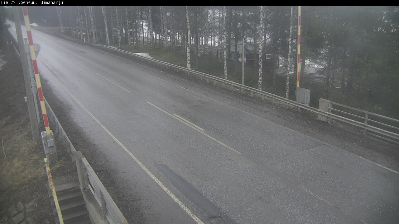 Weather Camera Image Väg 73 Eno, Uimaharju, Joensuu, Pohjois-Karjala
