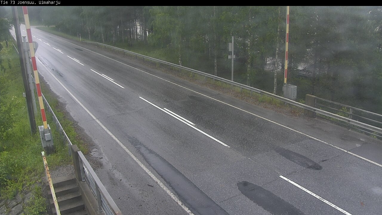 Weather Camera Image Väg 73 Eno, Uimaharju, Joensuu, Pohjois-Karjala