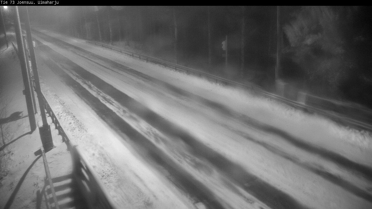 Weather Camera Image Väg 73 Eno, Uimaharju, Joensuu, Pohjois-Karjala