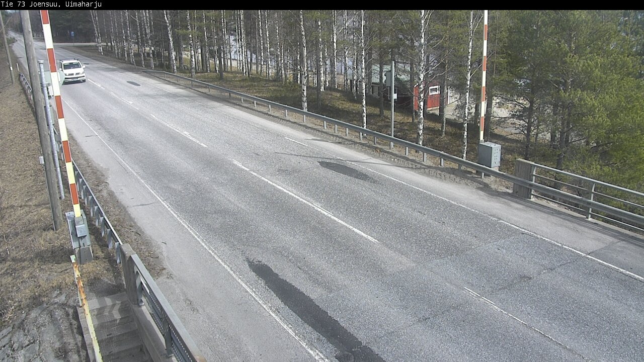 Weather Camera Image Road 73 Eno, Uimaharju, Joensuu, Pohjois-Karjala