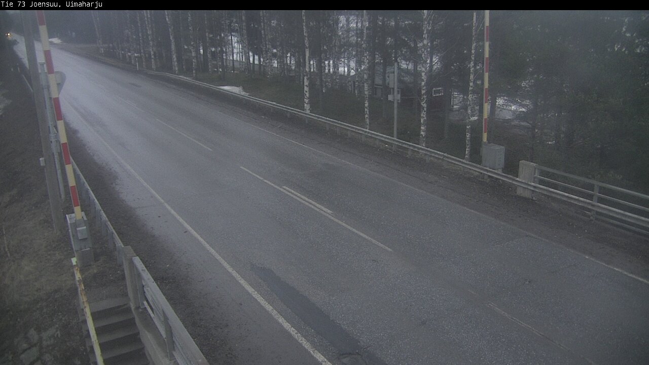 Weather Camera Image Väg 73 Eno, Uimaharju, Joensuu, Pohjois-Karjala