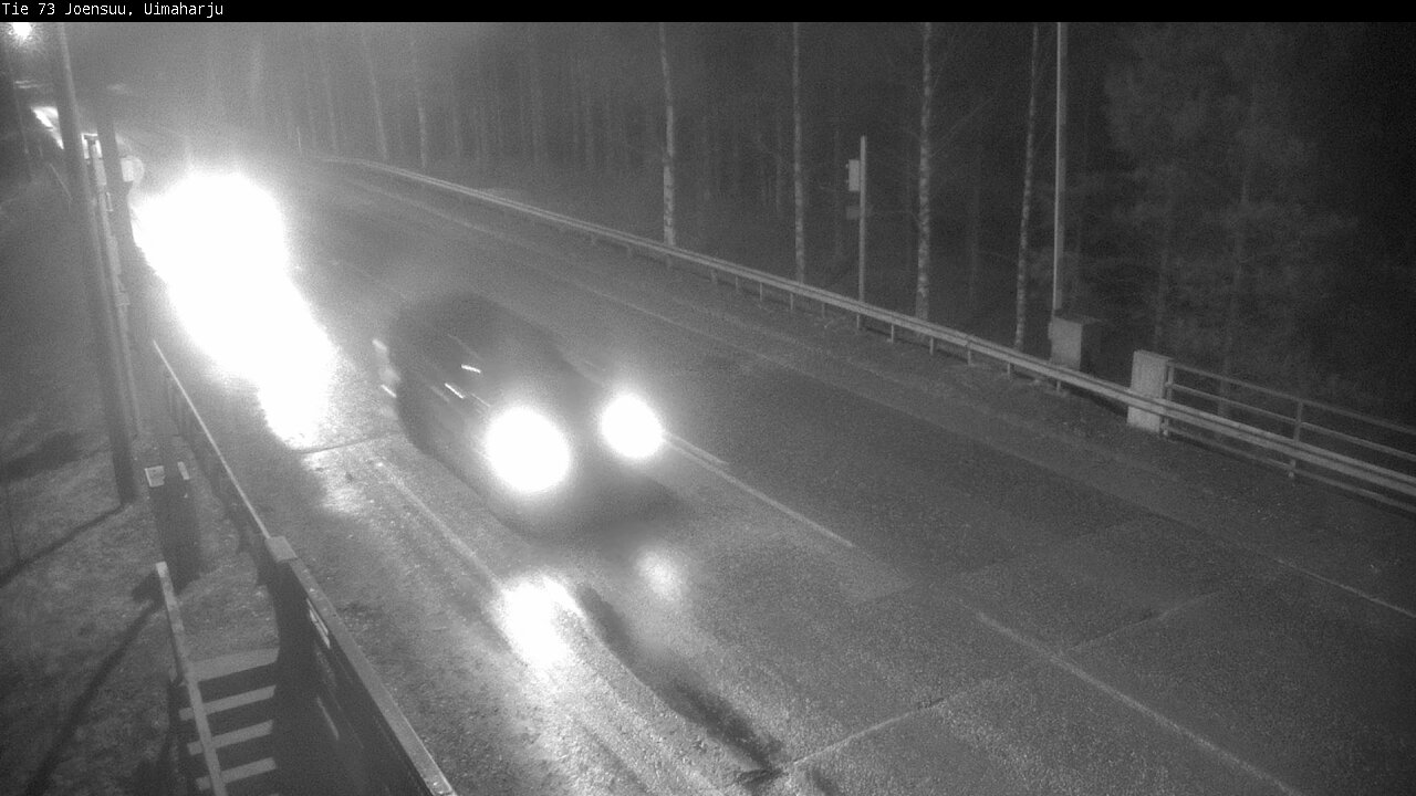 Weather Camera Image Väg 73 Eno, Uimaharju, Joensuu, Pohjois-Karjala