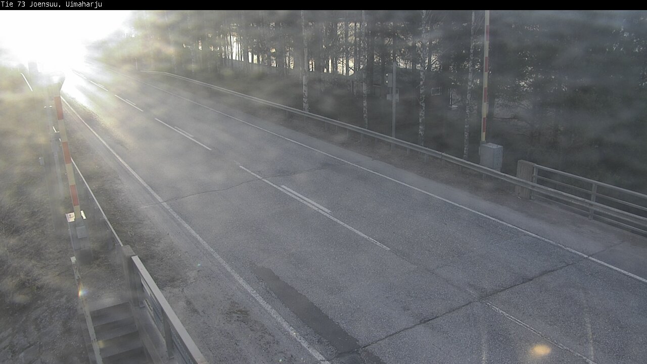 Weather Camera Image Väg 73 Eno, Uimaharju, Joensuu, Pohjois-Karjala