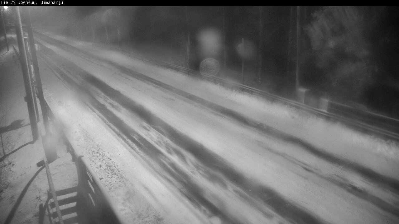 Weather Camera Image Väg 73 Eno, Uimaharju, Joensuu, Pohjois-Karjala
