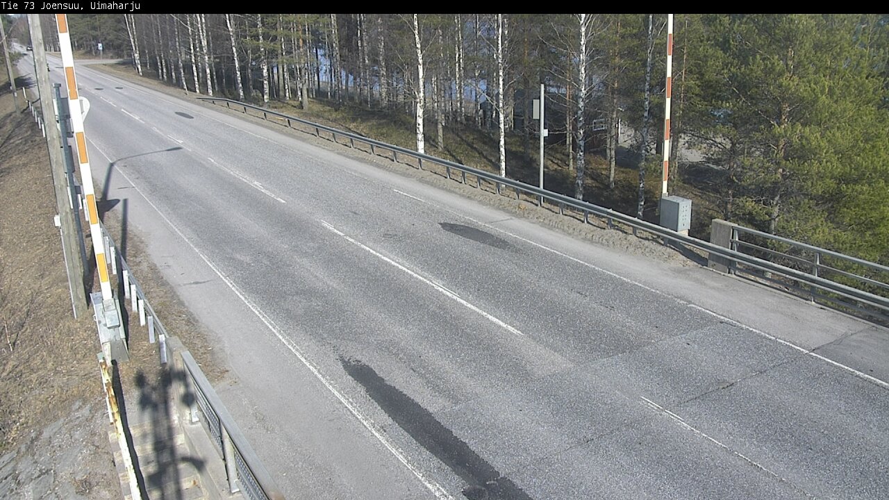 Weather Camera Image Road 73 Eno, Uimaharju, Joensuu, Pohjois-Karjala