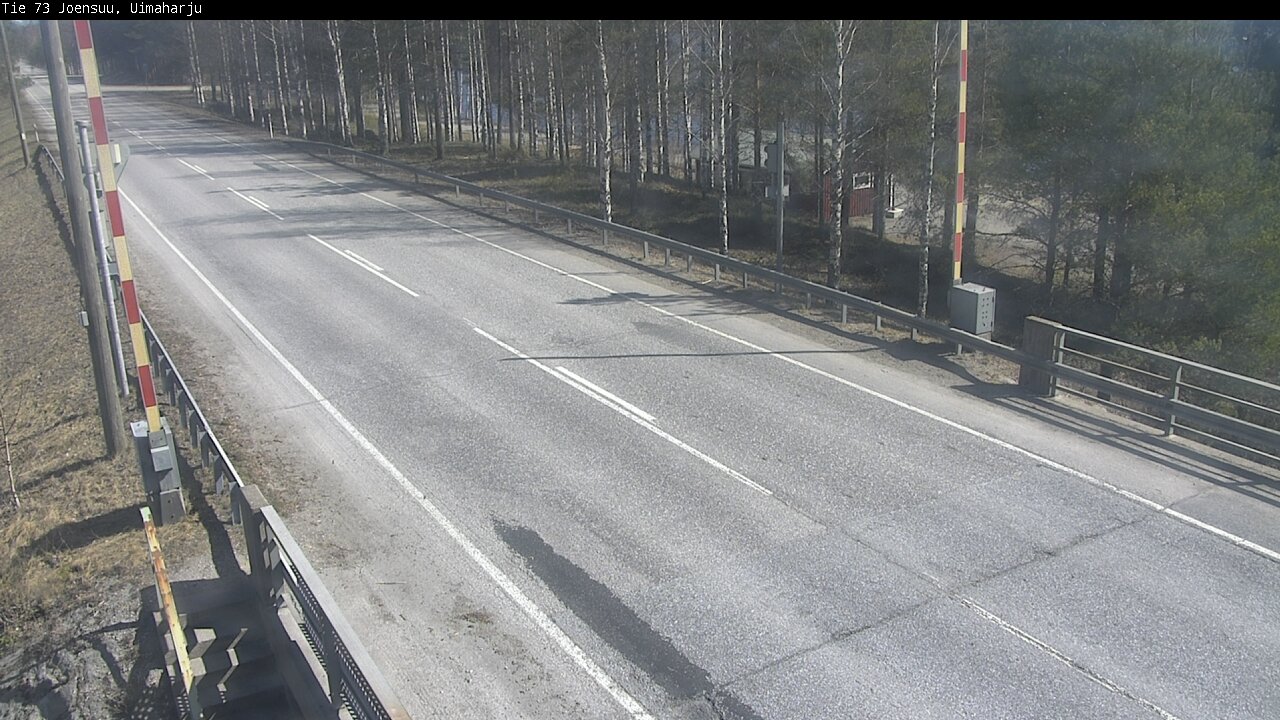 Weather Camera Image Väg 73 Eno, Uimaharju, Joensuu, Pohjois-Karjala