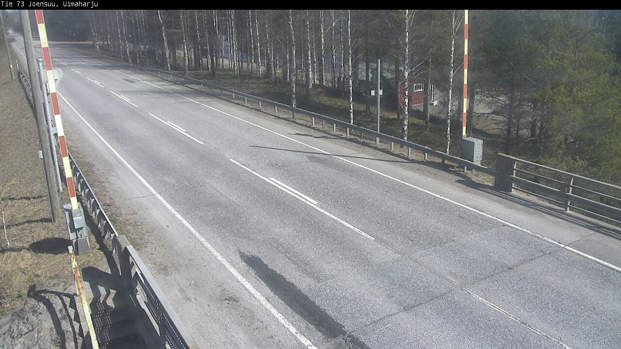Weather Camera Image Väg 73 Eno, Uimaharju, Joensuu, Pohjois-Karjala