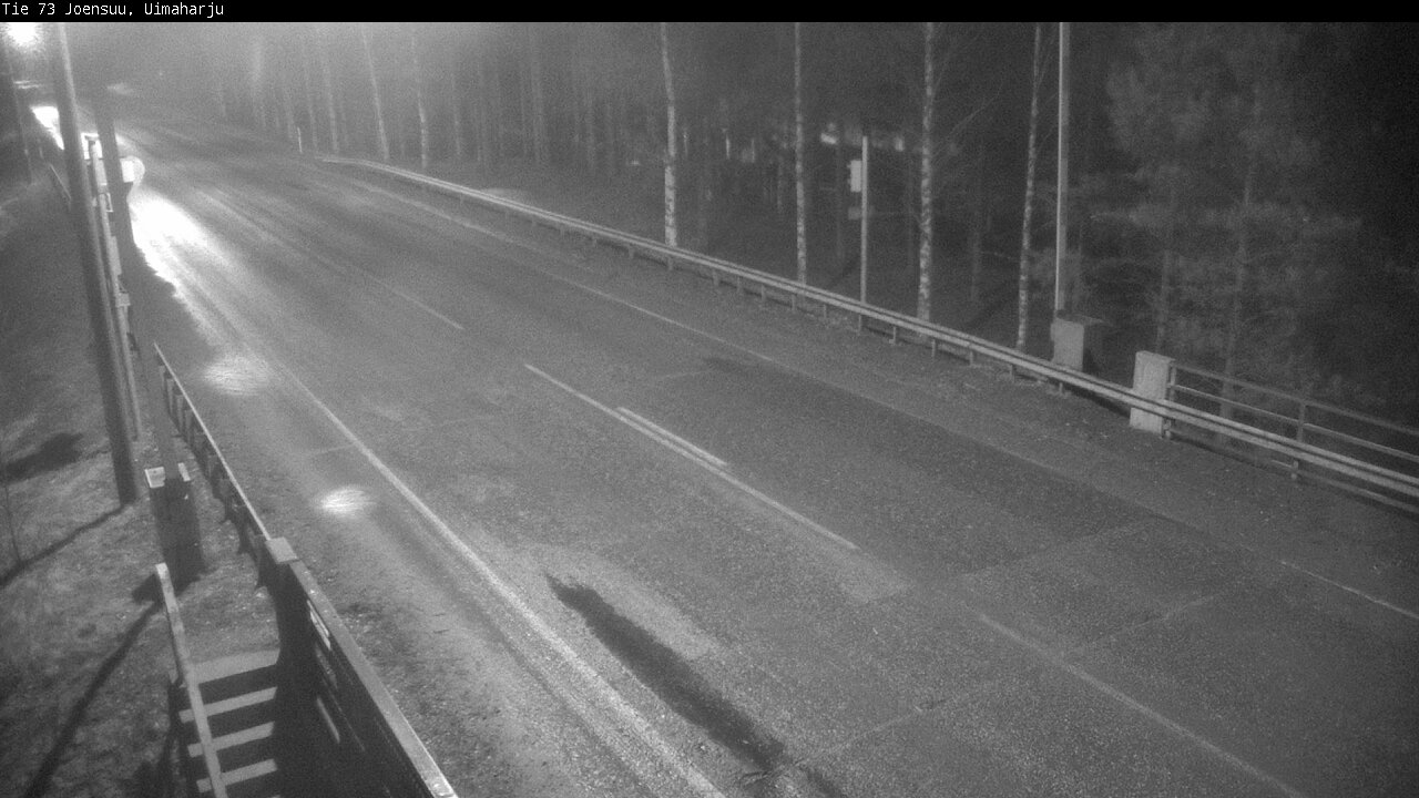 Weather Camera Image Väg 73 Eno, Uimaharju, Joensuu, Pohjois-Karjala