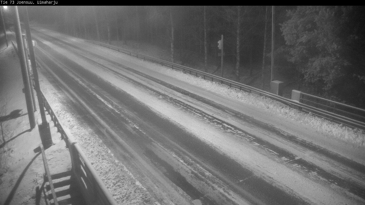 Weather Camera Image Väg 73 Eno, Uimaharju, Joensuu, Pohjois-Karjala