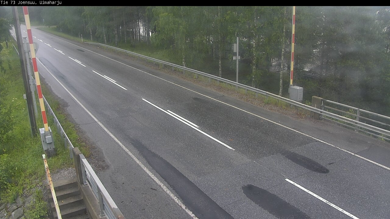 Weather Camera Image Väg 73 Eno, Uimaharju, Joensuu, Pohjois-Karjala