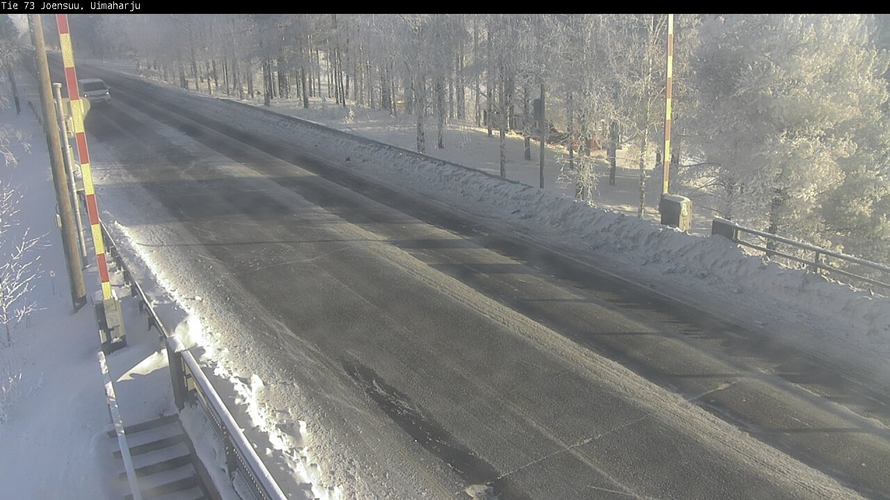 Weather Camera Image Road 73 Eno, Uimaharju, Joensuu, Pohjois-Karjala