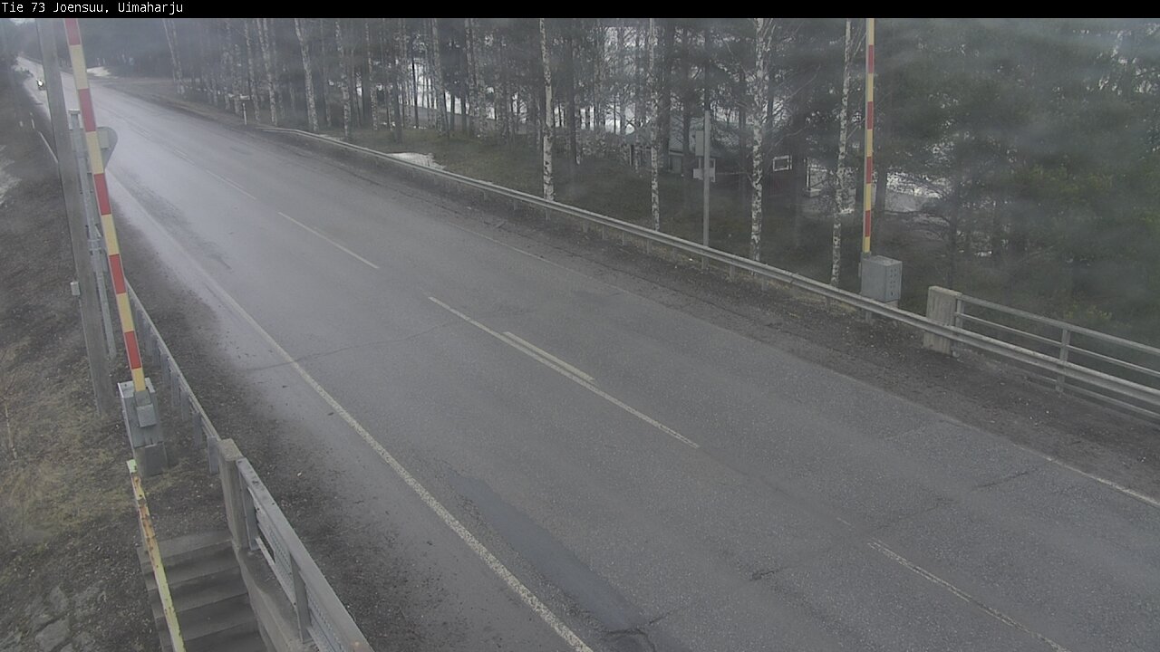 Weather Camera Image Väg 73 Eno, Uimaharju, Joensuu, Pohjois-Karjala