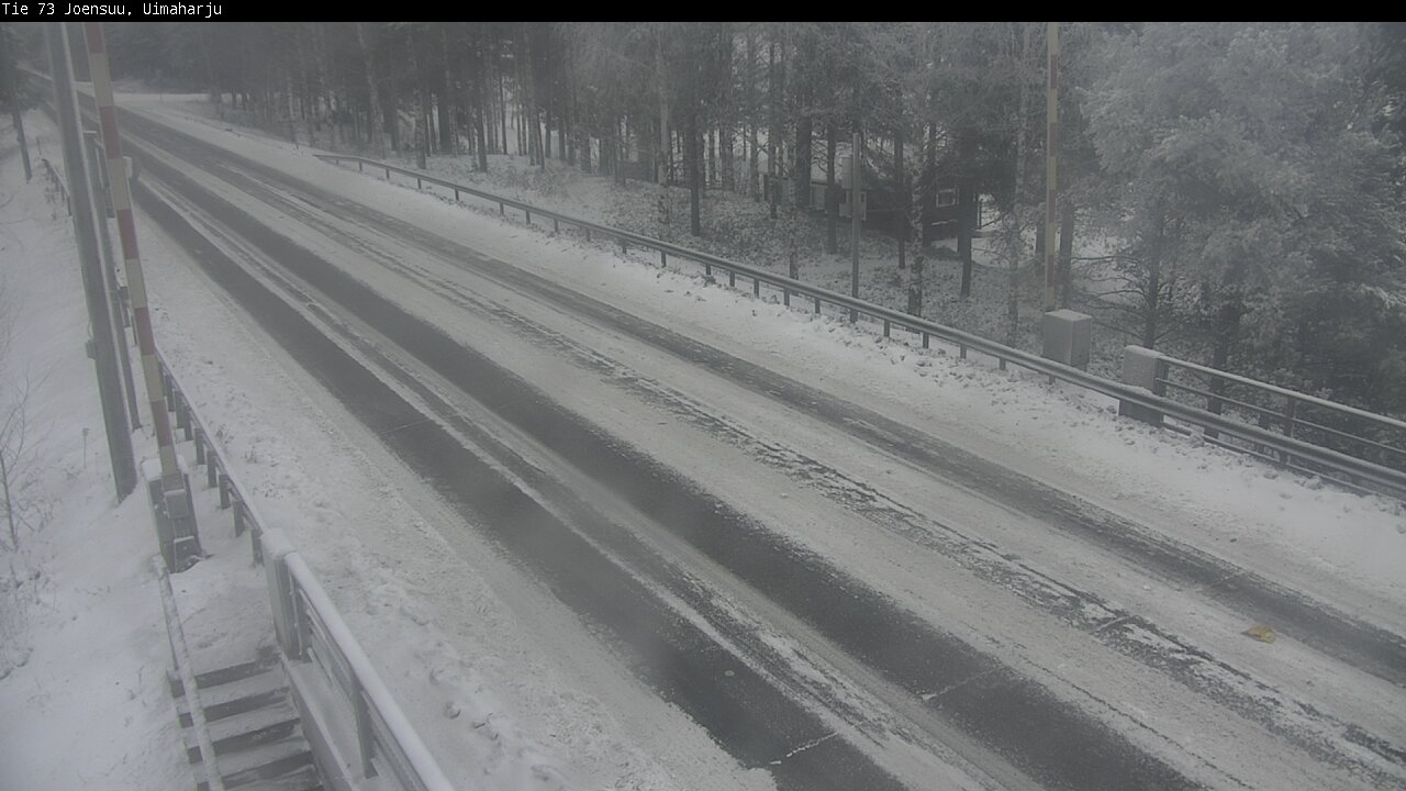 Weather Camera Image Väg 73 Eno, Uimaharju, Joensuu, Pohjois-Karjala