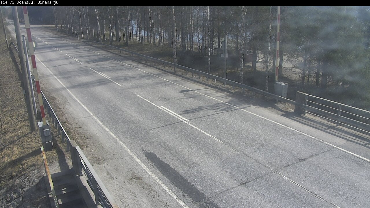 Weather Camera Image Väg 73 Eno, Uimaharju, Joensuu, Pohjois-Karjala