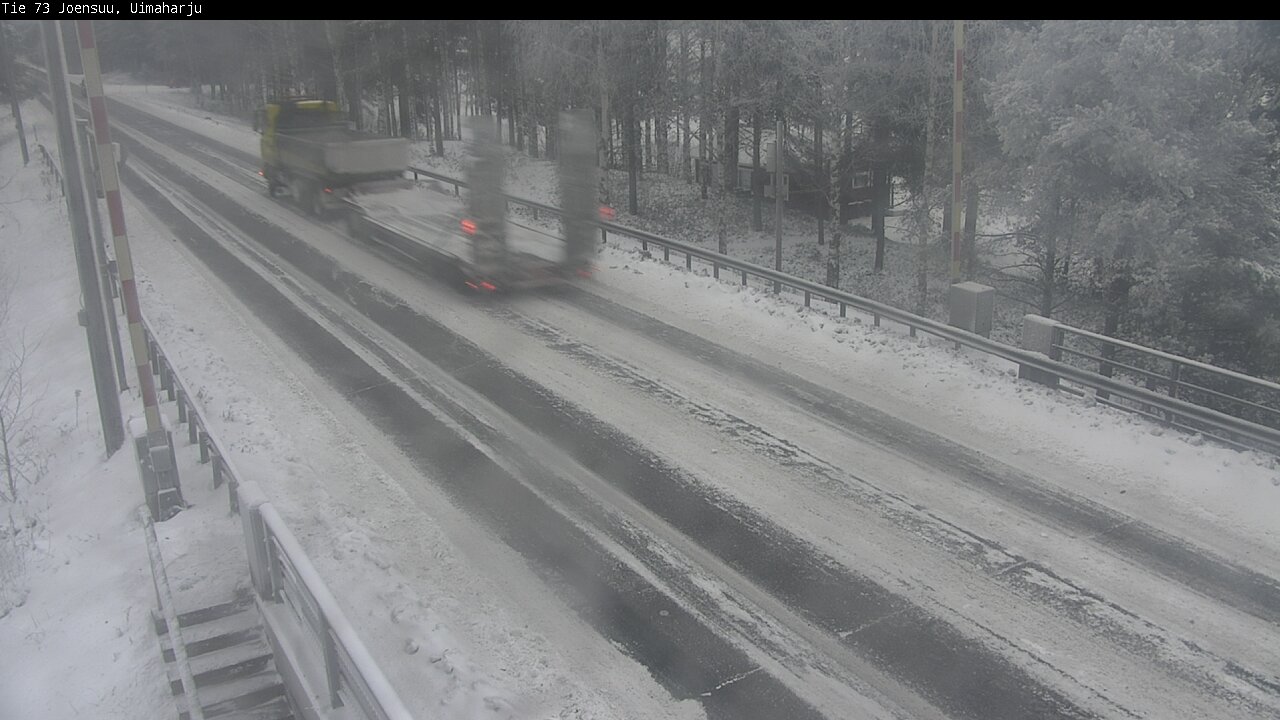 Weather Camera Image Väg 73 Eno, Uimaharju, Joensuu, Pohjois-Karjala