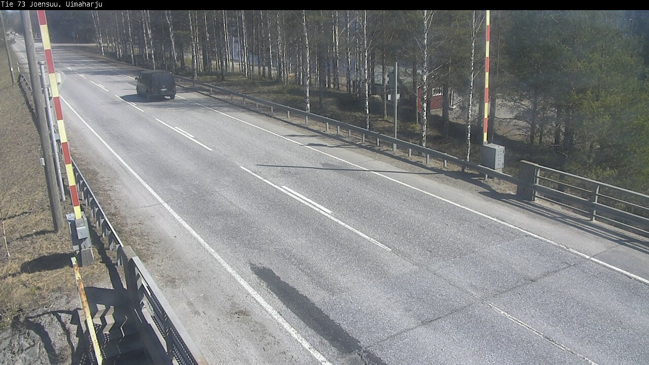 Weather Camera Image Väg 73 Eno, Uimaharju, Joensuu, Pohjois-Karjala