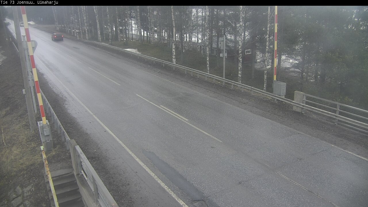 Weather Camera Image Väg 73 Eno, Uimaharju, Joensuu, Pohjois-Karjala
