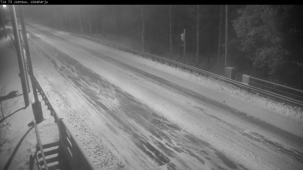 Weather Camera Image Väg 73 Eno, Uimaharju, Joensuu, Pohjois-Karjala